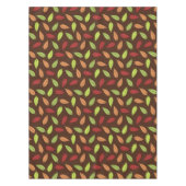 Muster von Blätter, farbenfrohe Blätter, Herbstblä Tischdecke (Vorderseite)