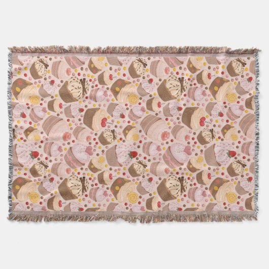 Muster von den feierlichen kleinen Kuchen Decke (Vorderseite)