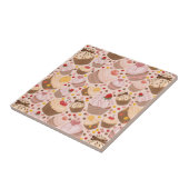 Muster von den feierlichen kleinen Kuchen Fliese (Seite)
