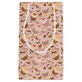 Muster von den feierlichen kleinen Kuchen Kleine Geschenktüte (Vorderseite)