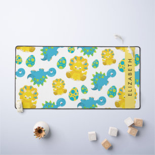 Muster von Dinosauriern, Niedliche Dinosaurier, Ih Schreibtischunterlage