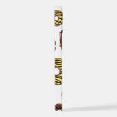 Muster von Donuts, farbenfrohe Donuts, Sprinklen iPhone Hülle (Rechte Seite)