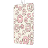 Muster von Donuts, rosa Donuts, Sprinklen Autolufterfrischer (Links)