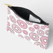 Muster von Donuts, rosa Donuts, Sprinklen Zubehörtasche (Offen)