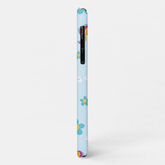 Muster von Einhörnern, Niedlichen Einhörnchen, Blu Case-Mate iPhone Hülle (Hinten/Links)