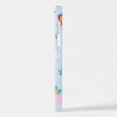 Muster von Einhörnern, Niedlichen Einhörnchen, Ihr iPhone Hülle (Linke Seite)