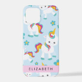 Muster von Einhörnern, Niedlichen Einhörnchen, Ihr iPhone Hülle (Rückseite)