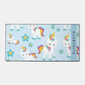 Muster von Einhörnern, Niedlichen Einhörnchen, Ihr Schreibtischunterlage (Vorderseite)