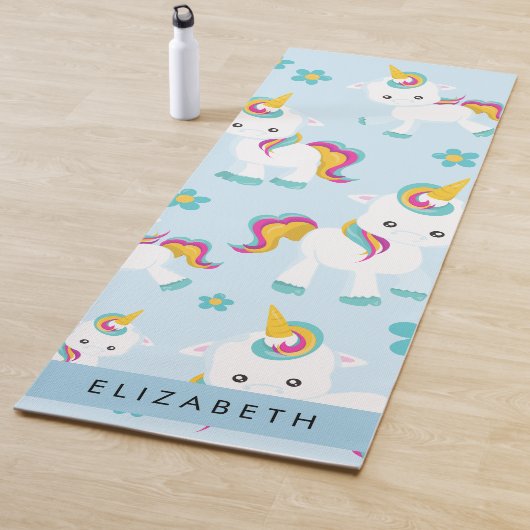 Muster von Einhörnern, Niedlichen Einhörnchen, Ihr Yogamatte (Beispiel)