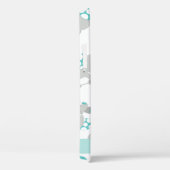 Muster von Elefanten, Niedliche Elefanten, Ihr Nam Case-Mate iPhone Hülle (Rückseite / Rechts)