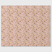 Muster von feierlichen Cupcakes Geschenkpapier (Flach)