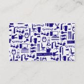 Muster von Fun Work Tools Visitenkarte (Rückseite)