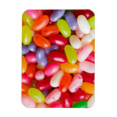 Muster von Geleebohnen Magnet (Vertikal)