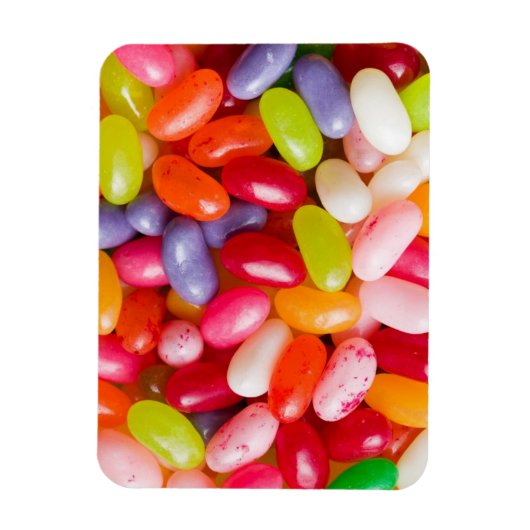 Muster von Geleebohnen Magnet (Vertikal)