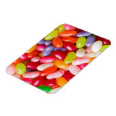 Muster von Geleebohnen Magnet (Linke Seite)