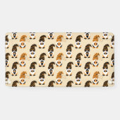 Muster von Gnomen, Halloween-Gnomen-Trick oder -Be Banner (Horizontal)
