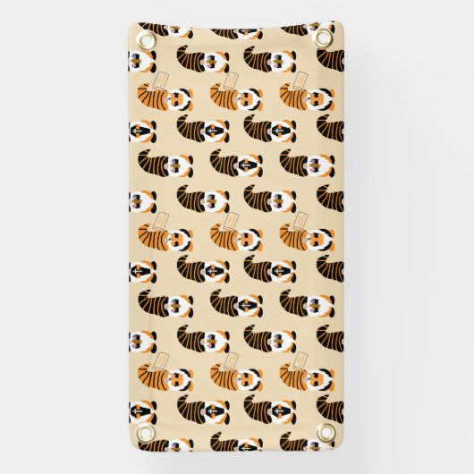 Muster von Gnomen, Halloween-Gnomen-Trick oder -Be Banner (Vertikal)