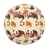 Muster von Gnomen, Halloween-Gnomen-Trick oder -Be Baseball (Rückseite)