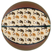 Muster von Gnomen, Halloween-Gnomen-Trick oder -Be Basketball (Vorderseite)