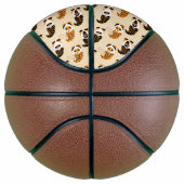 Muster von Gnomen, Halloween-Gnomen-Trick oder -Be Basketball (Rechts)