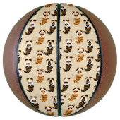 Muster von Gnomen, Halloween-Gnomen-Trick oder -Be Basketball (Vertikal)