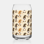 Muster von Gnomen, Halloween-Gnomen-Trick oder -Be Dosenglas (Vorderseite)