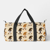 Muster von Gnomen, Halloween-Gnomen-Trick oder -Be Duffle Bag (Vorderseite)