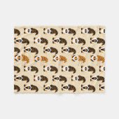 Muster von Gnomen, Halloween-Gnomen-Trick oder -Be Fleecedecke (Vorderseite (Horizontal))