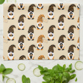 Muster von Gnomen, Halloween-Gnomen-Trick oder -Be Geschirrtuch (Gefaltet)