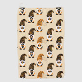 Muster von Gnomen, Halloween-Gnomen-Trick oder -Be Golfhandtuch (Vorderseite)