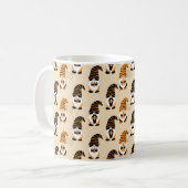 Muster von Gnomen, Halloween-Gnomen-Trick oder -Be Kaffeetasse (Vorderseite Links)