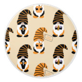 Muster von Gnomen, Halloween-Gnomen-Trick oder -Be Keramikknauf (Vorderseite)