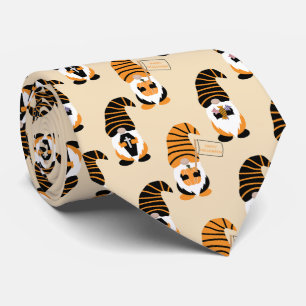 Muster von Gnomen, Halloween-Gnomen-Trick oder -Be Krawatte