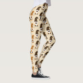 Muster von Gnomen, Halloween-Gnomen-Trick oder -Be Leggings (Rechts)