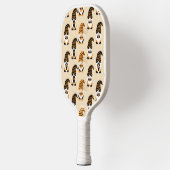 Muster von Gnomen, Halloween-Gnomen-Trick oder -Be Pickleball Schläger (Links)