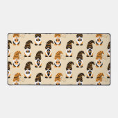 Muster von Gnomen, Halloween-Gnomen-Trick oder -Be Schreibtischunterlage (Vorderseite)