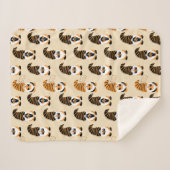 Muster von Gnomen, Halloween-Gnomen-Trick oder -Be Sherpadecke (Vorderseite (Horizontal))