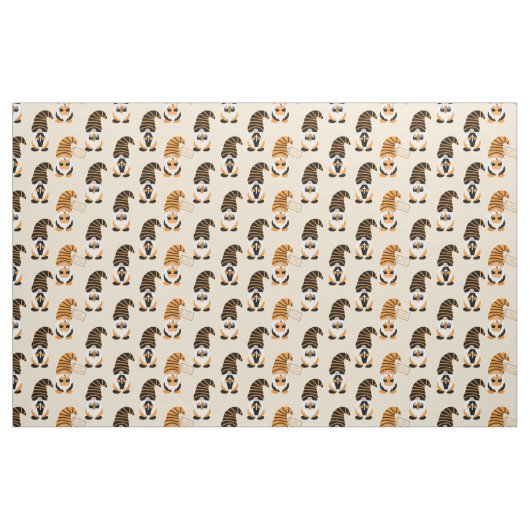 Muster von Gnomen, Halloween-Gnomen-Trick oder -Be Stoff (Fat Quarter (45,7 x 55,9 cm))