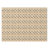 Muster von Gnomen, Halloween-Gnomen-Trick oder -Be Tischdecke (Vorderseite (Horizontal))