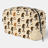 Muster von Gnomen, Halloween-Gnomen-Trick oder -Be Waschbeutel (Rechte Ecke)