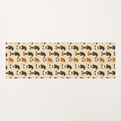 Muster von Gnomen, Halloween-Gnomen-Trick oder -Be Yogamatte (Rückseite (Horizontal))