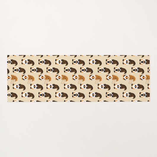 Muster von Gnomen, Halloween-Gnomen-Trick oder -Be Yogamatte (Rückseite (Horizontal))