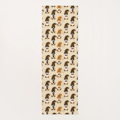 Muster von Gnomen, Halloween-Gnomen-Trick oder -Be Yogamatte (Rückseite)