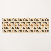 Muster von Gnomen, Halloween-Gnomen-Trick oder -Be Yogamatte (Vorderseite (Horizontal))