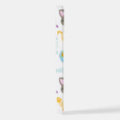 Muster von Katzen, Niedlichen Katzen, Kätzchen, Fi iPhone Hülle (Rechte Seite)