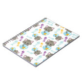 Muster von Katzen, Niedlichen Katzen, Kätzchen, Fi Notizblock (Linke Seite)