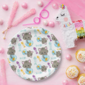 Muster von Katzen, Niedlichen Katzen, Kätzchen, Fi Pappteller (Party)