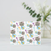 Muster von Katzen, Niedlichen Katzen, Kätzchen, Fi Postkarte (Stehend Vorderseite)