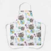 Muster von Katzen, Niedlichen Katzen, Kätzchen, Fi Schürze (Vorderseite)
