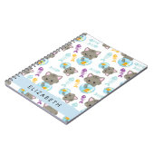 Muster von Katzen, Niedlichen Katzen, Kätzchen, Ih Notizblock (Linke Seite)